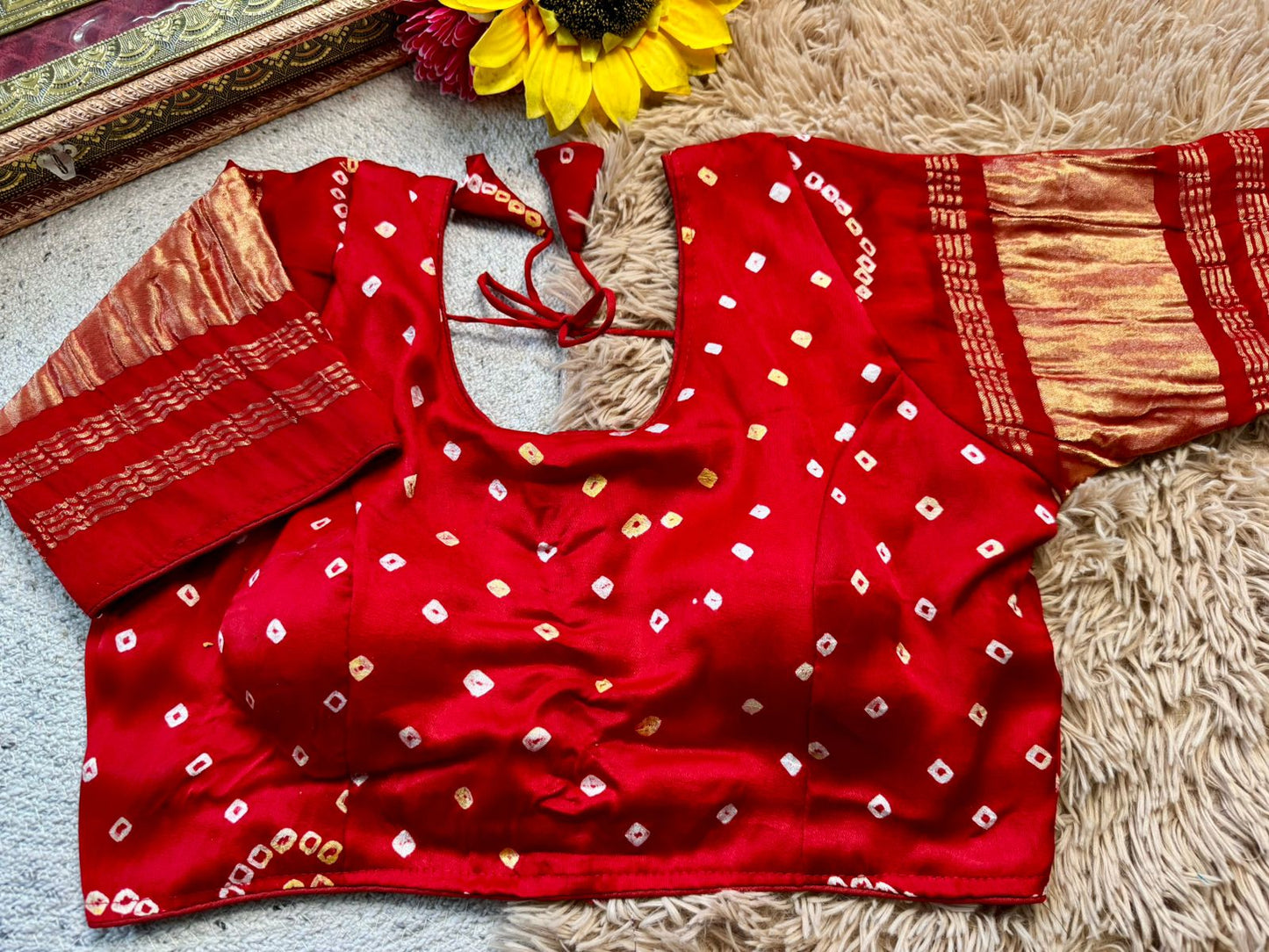 Pure Gaji Silk Blouse Only ( JP11 )