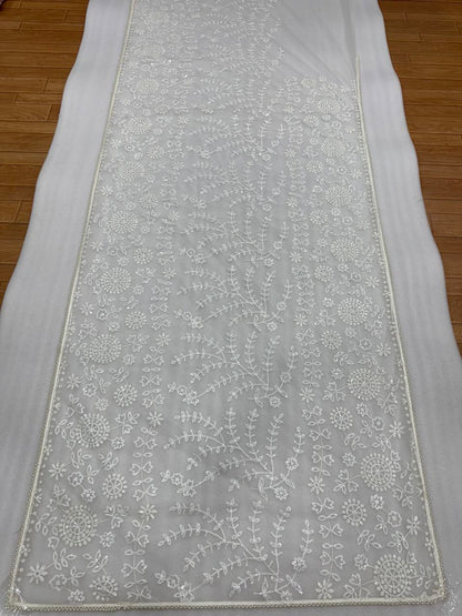 Full lSaree of Heavy Quality Mono Net  ( JP07 )