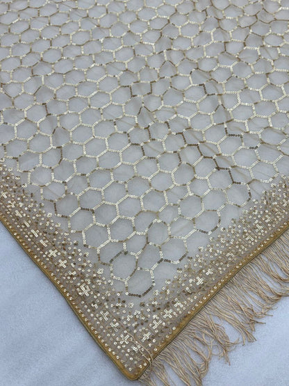 Full Saree of Heavy Quality Butterfly Net

( JP37)