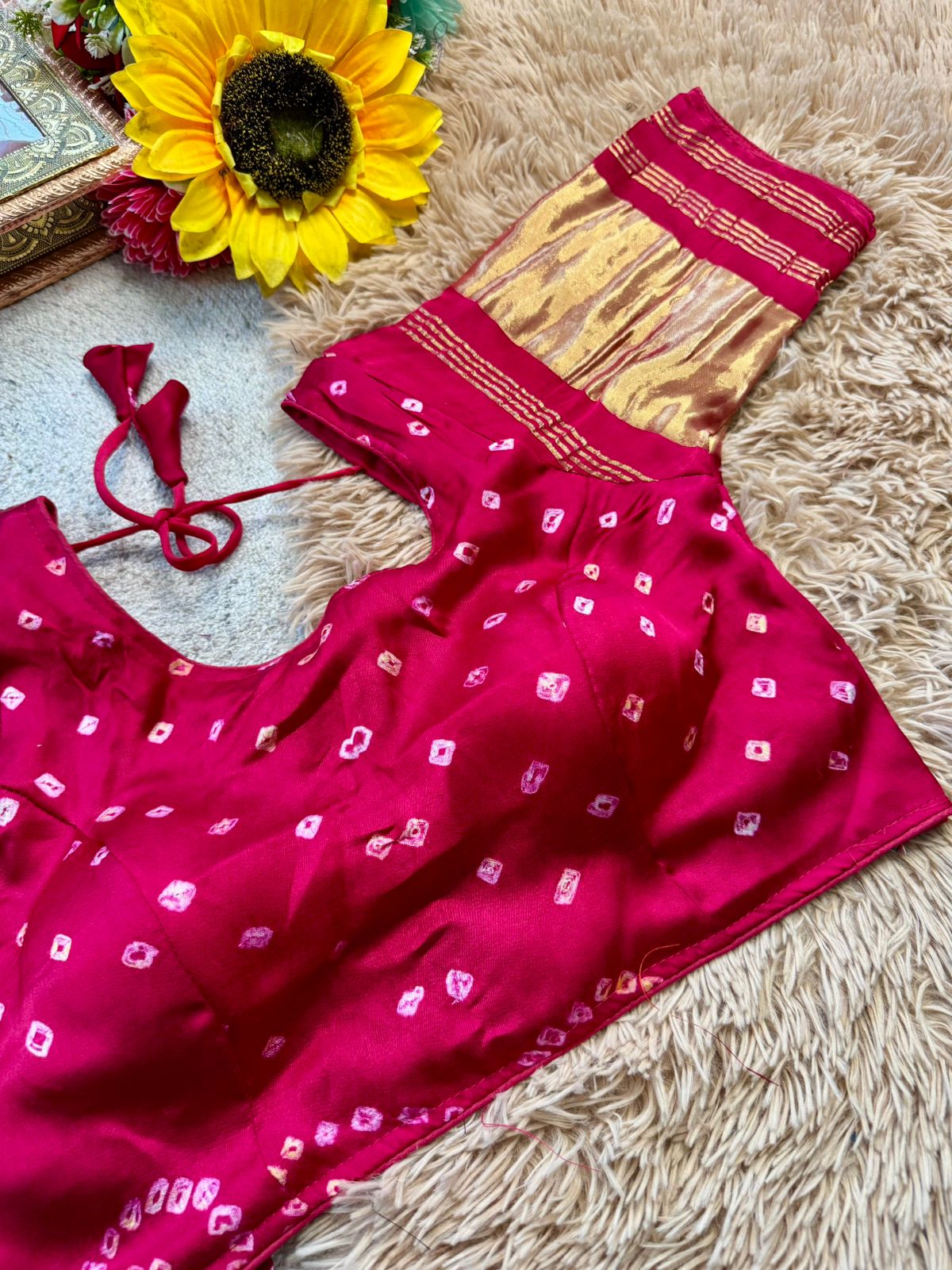 Pure Gaji Silk Blouse Only ( JP11 )