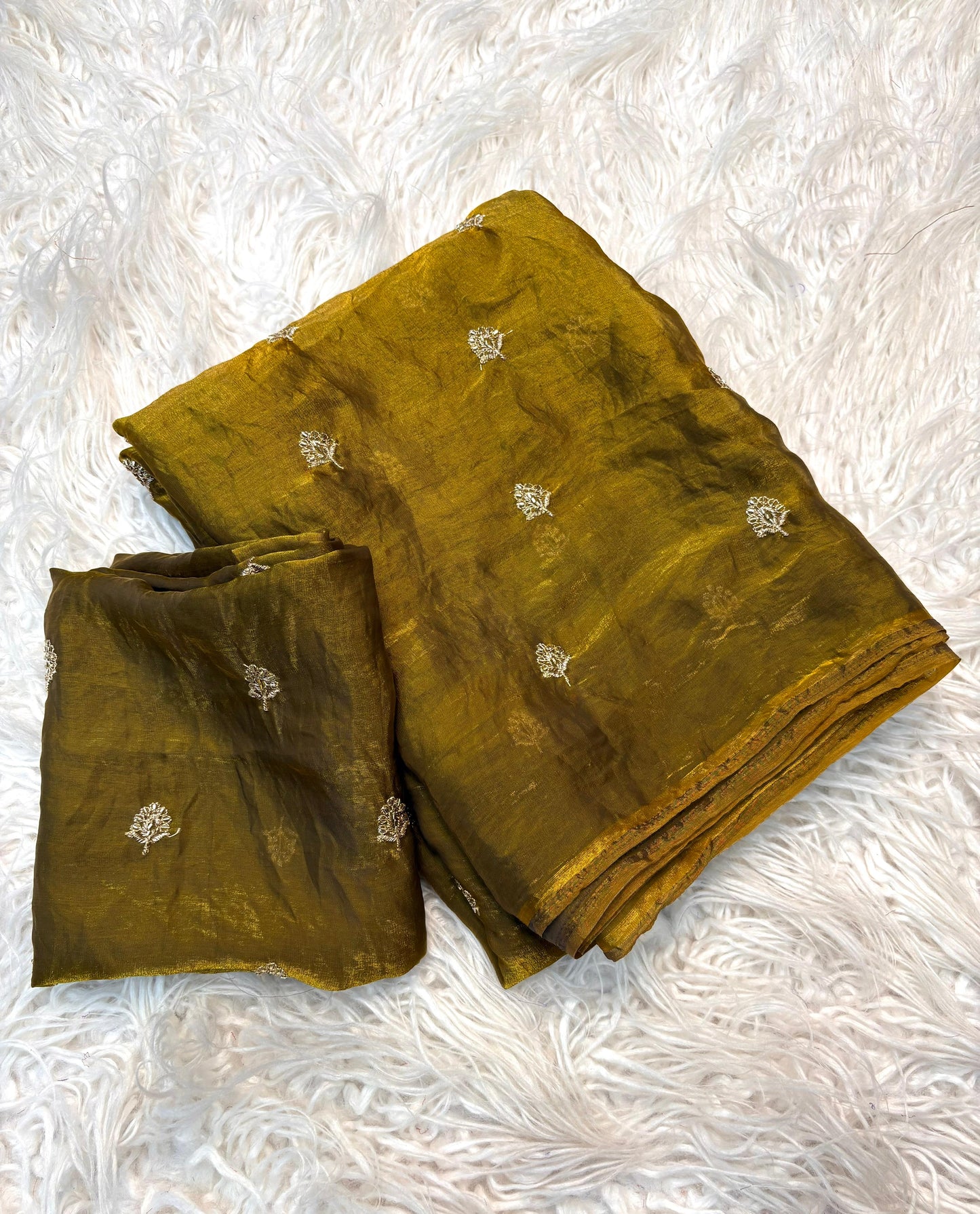 Two tone heavy space silk