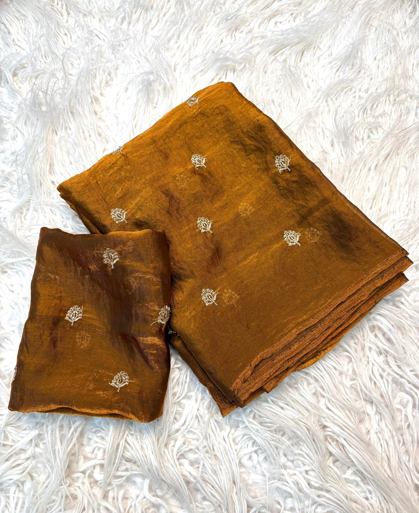 Two tone heavy space silk