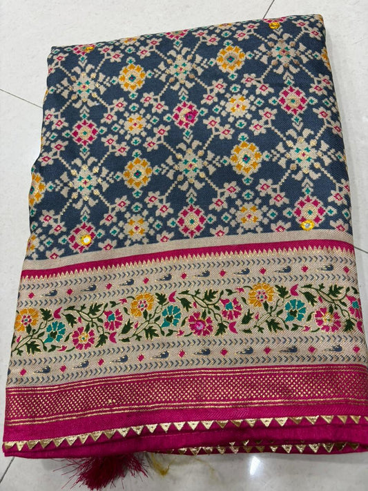 Soft patoal saree

( JP50)