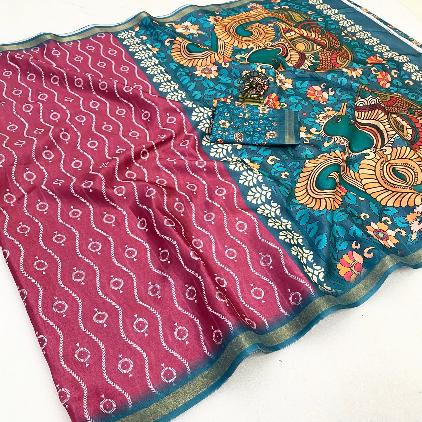 Soft and Pure Tussar Silk Saree