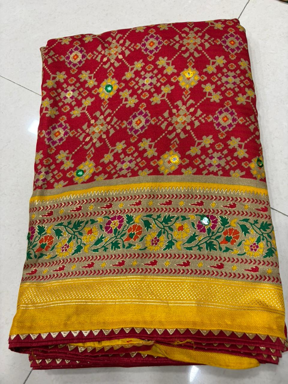 Soft patoal saree

( JP50)