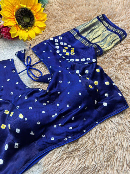 Pure Gaji Silk Blouse Only ( JP11 )