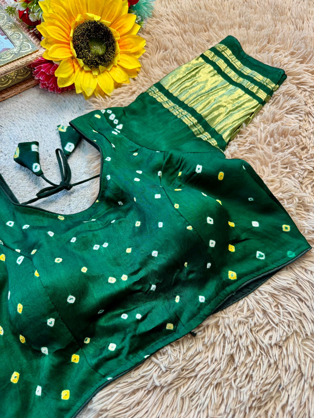 Pure Gaji Silk Blouse Only ( JP11 )