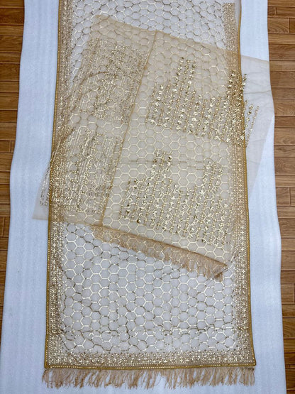 Full Saree of Heavy Quality Butterfly Net

( JP37)