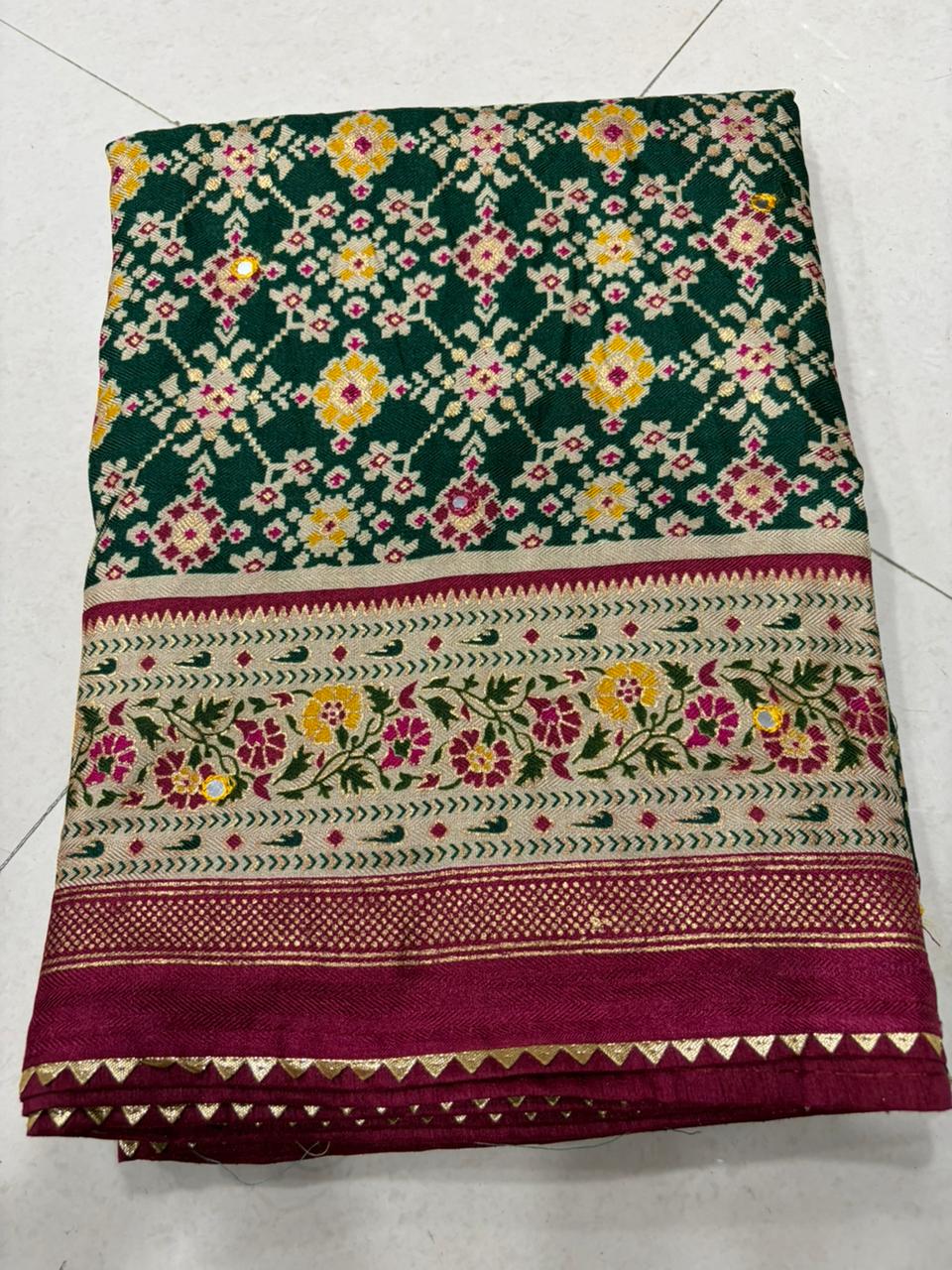 Soft patoal saree

( JP50)