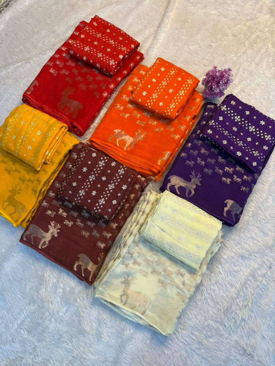 Pure soft Viscose dola Crepe silk