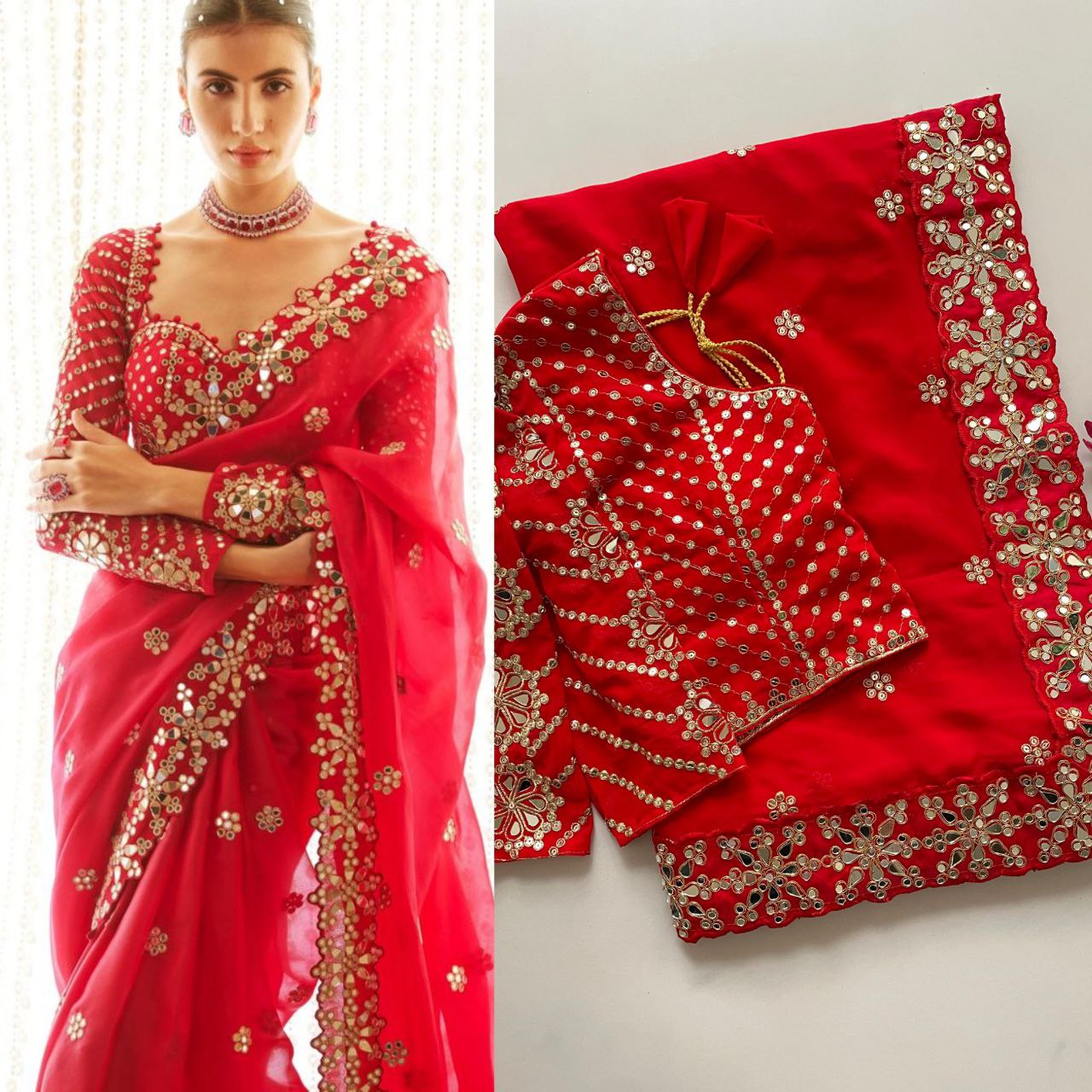Saree Of Heavy quality Faux Georgette

( JP39)