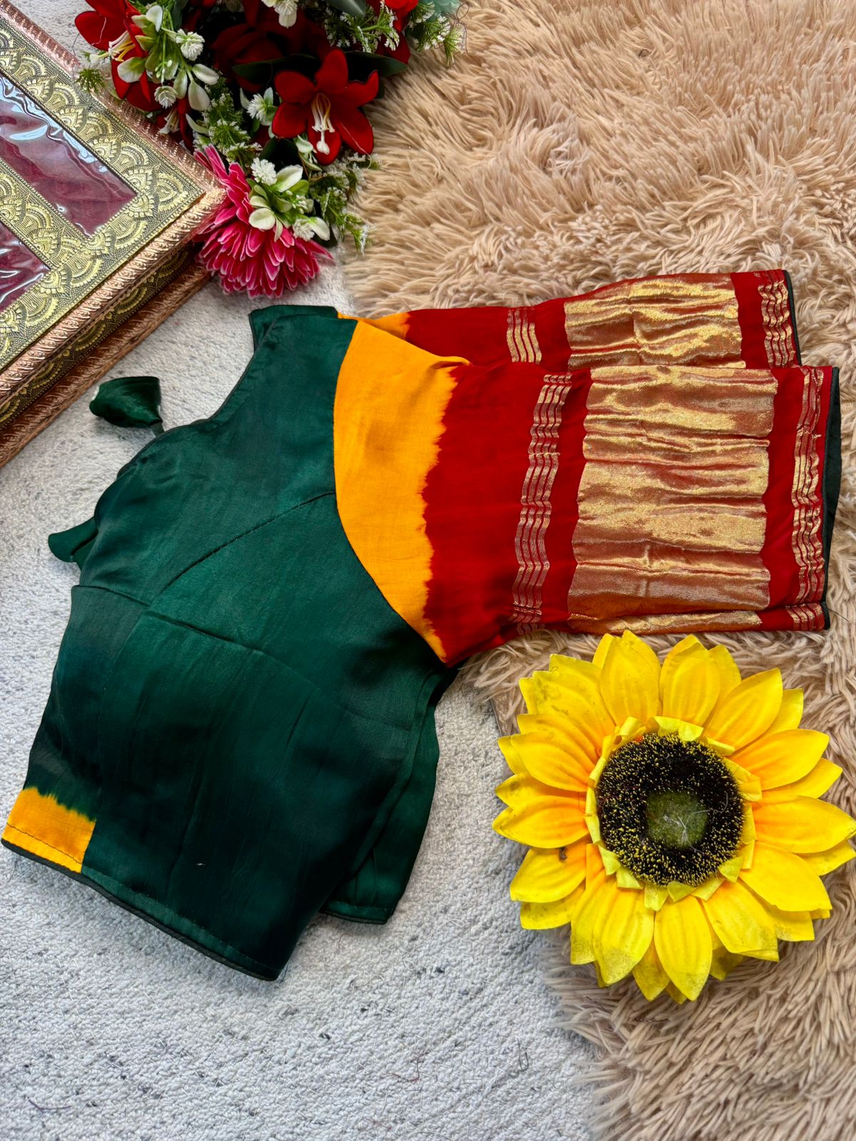 Pure Gaji Silk Blouse Only ( JP11 )
